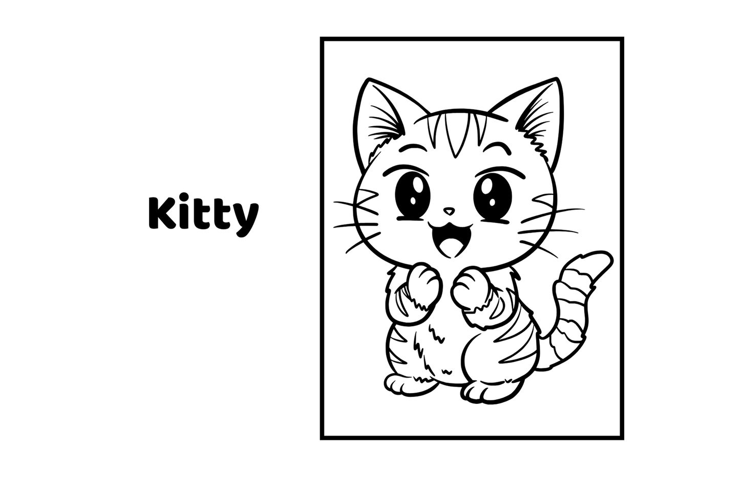 Pet animals coloring Book